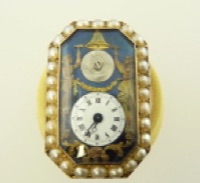 A restored Piquet repeater rind watch