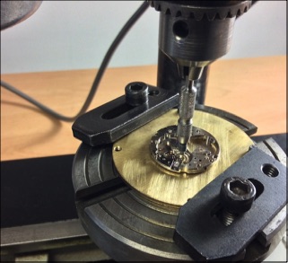 Finissage of watch movements in my workshop